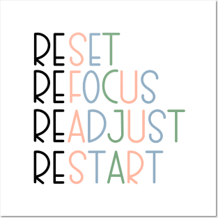 Restart Posters and Art